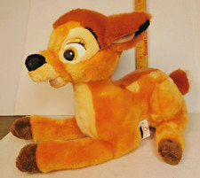 Authentic Disney Store Original Exclusive Bambi Lying Deer 12" Plush Toy NWT