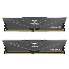 TEAMGROUP T-Force Vulcan Z DDR4 16GB Kit 16GB(2x8GB) - 3200MHz CL16, Gray