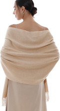 Winter Scarf Women Pashmina Shawls Wraps for Evening Dresses Large Warm Soft