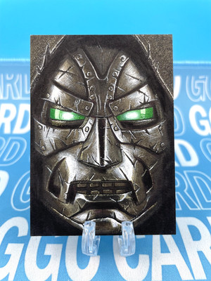 【Black Card】GGC Studio Marvel Doctor Doom Artist Hand Drawn Auto Sketch Card 1/1