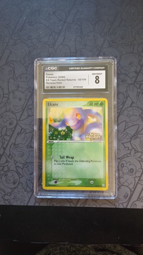 Ekans graded CGC 8 for sale on eBay