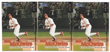 MARK MCGWIRE TRIPLE 1998 FLEER TRADITION UPDATE U1 ATHLETICS ST. LOUIS CARDINALS