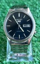 Vintage Seiko 5 Automatic  Black Dial  Mint condition  Rare
