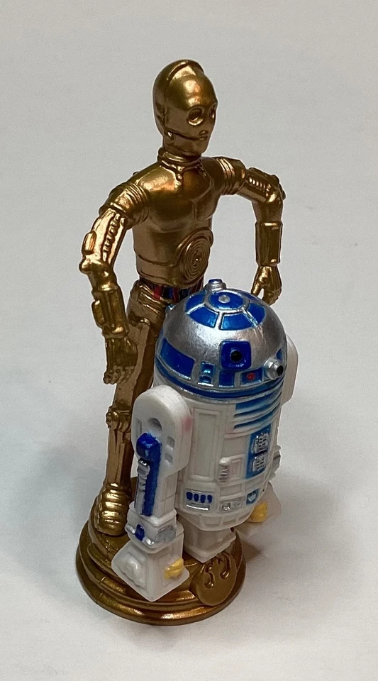 STAR WARS REBEL ALLIANCE C-3PO R2-D2 CASTLE CHESS PIECE- LUCASFILM LTD. - Image 4 of 4