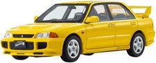Kyosho Original 1/43 Mitsubishi Lancer Evolution III Yellow Finished Produc