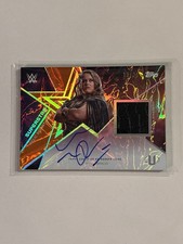 2025 Topps WWE Universe Piper Niven Relic Auto #SRS-PNI Orange Warp #/25