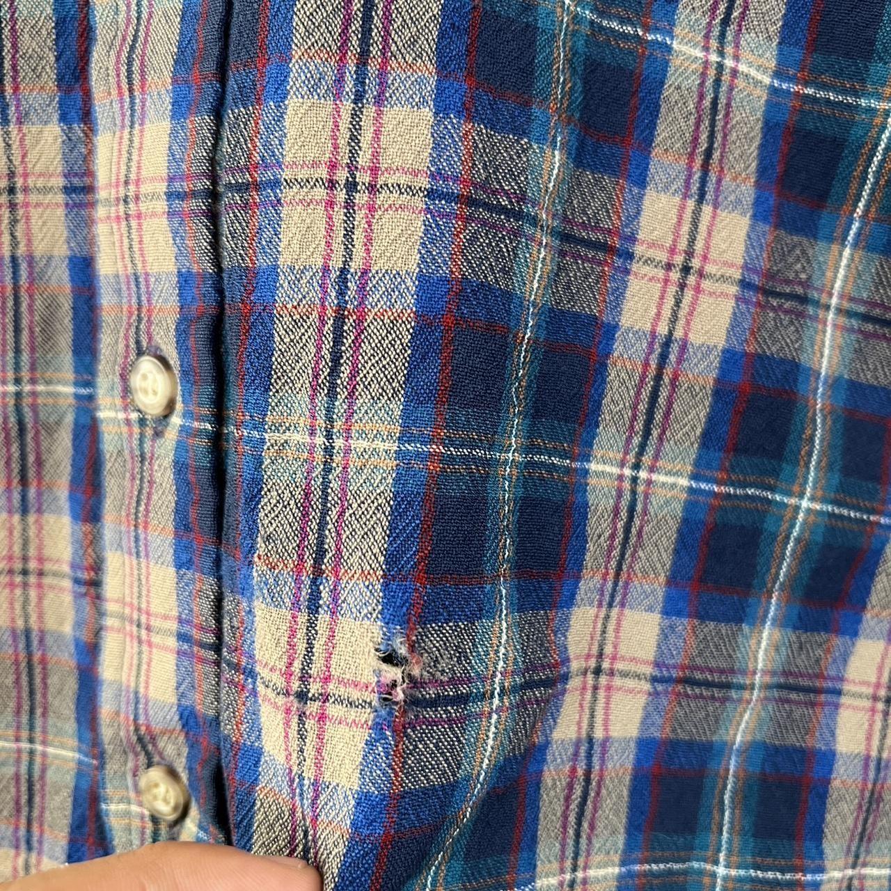 Pendleton 100% Wool Men’S Multicolor Button Up Sh… - image 3