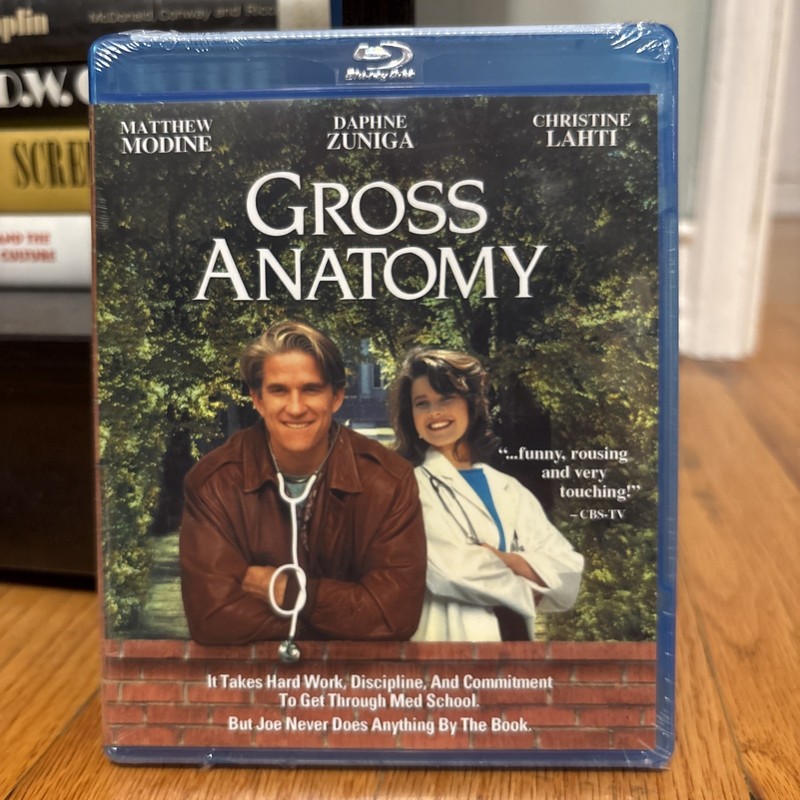 Gross Anatomy Blu-ray Matthew Modine Daphne Zuniga Christine Lahti SEALED!