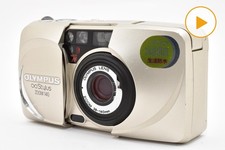  N MINT OLYMPUS Infinity Stylus Zoom 140 mju 35mm Point  Shoot Camera JAPAN