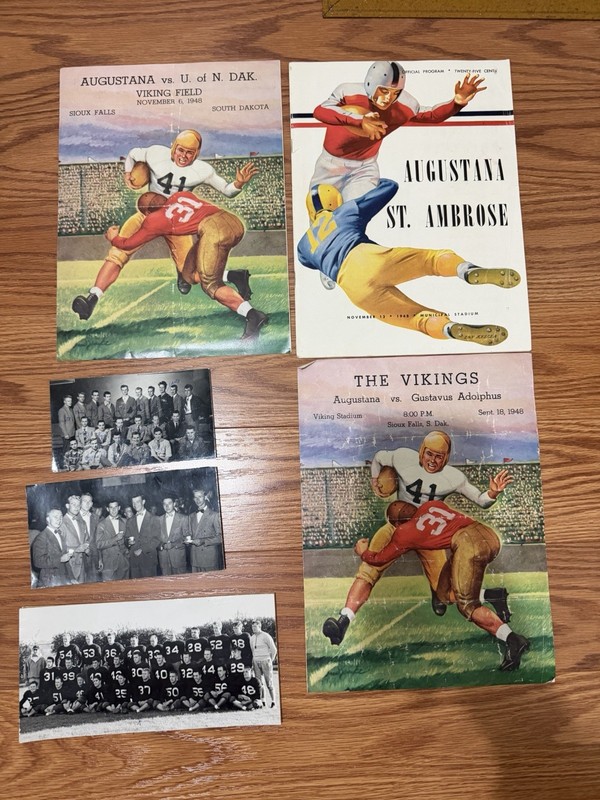 Augustana South Dakota Sioux Falls Magazines Football University 1948 Sports Pic