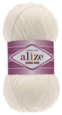 55% Cotton 45% Acrylic Alize Cotton Gold Yarn 1 Skein/Ball 100 gr 360 yds (62...