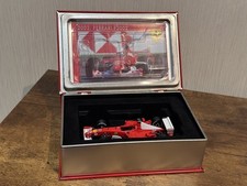 HOT WHEELS RACING 1/43 FERRARI F2002 RUBENS BARRICHELLO 2002 GERMAN GP LA STORIA