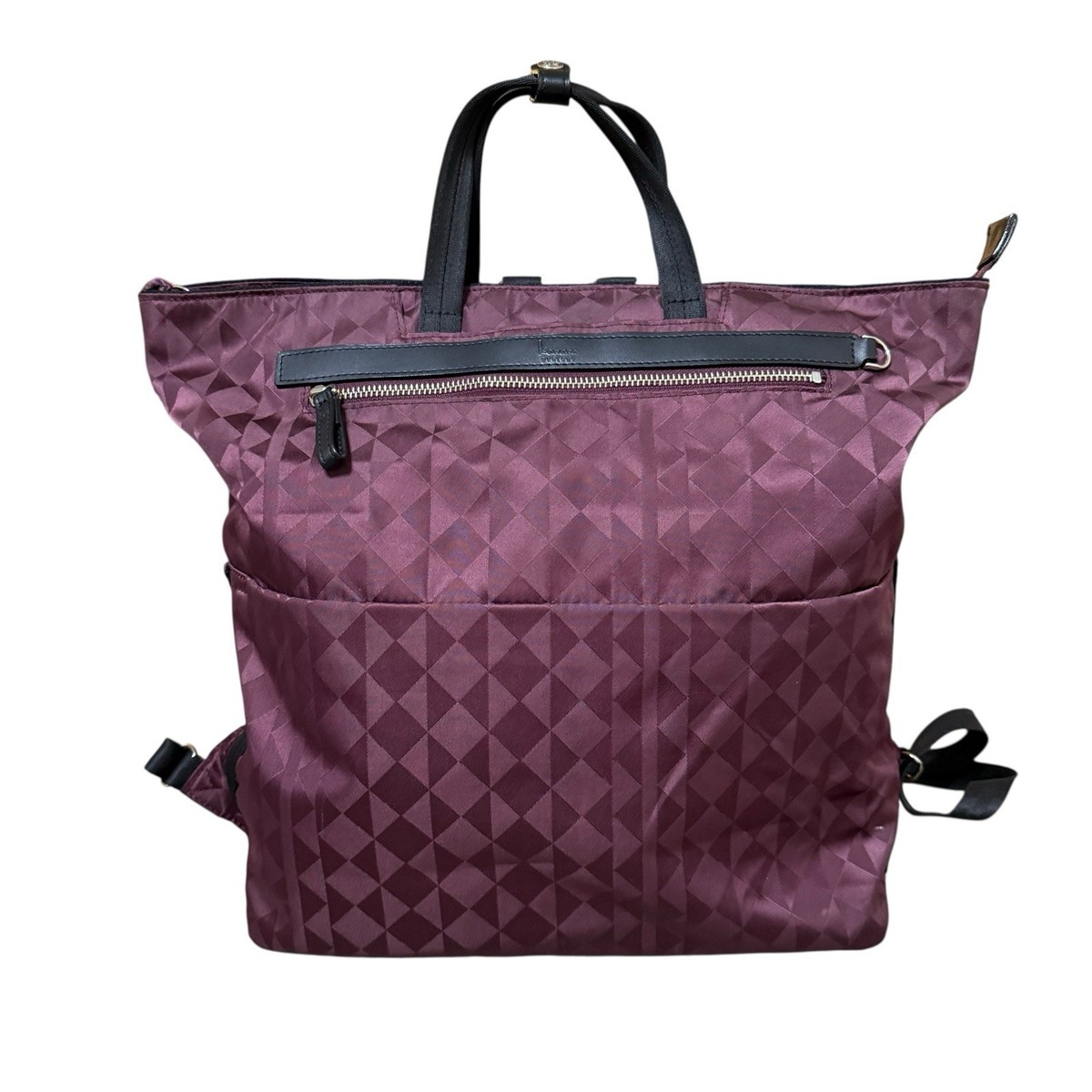 Everyday Nylon Backpack Tote in Mauve - Women\'s Bag NOVA - Mauve | Nylon Tote Bag | Large – Highway main image 2