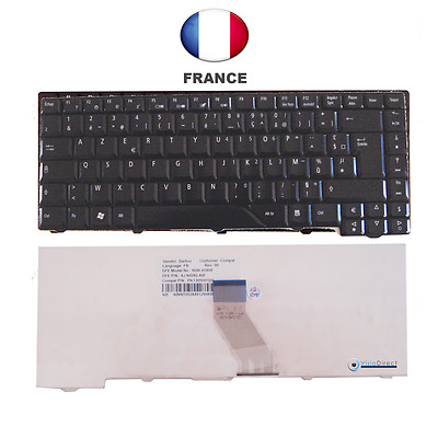 Clavier AZERTY Français Neuf Pour Acer - Modèle 9J.N5982.G0F - Noir