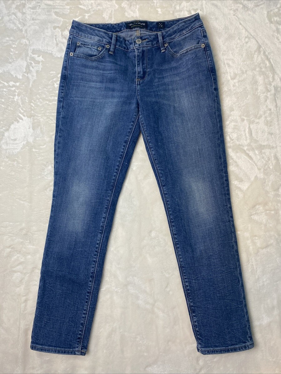 Women's/juniors LUCKY BRAND Lolita Crop Jeans Size 4/27 Medium