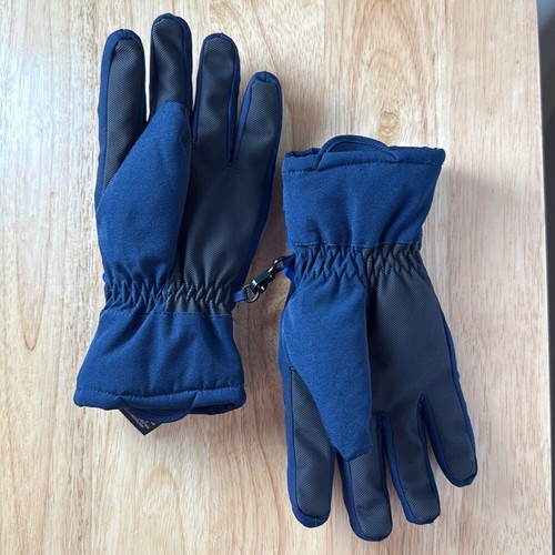 Swiss Tech Boys Hybrid Ski Gloves L/XL Water Resistant Ski Clips Zipper Pocket - Picture 2 of 7