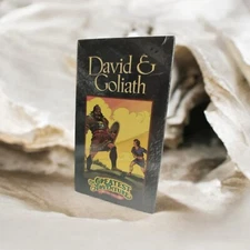 DAVID & GOLIATH - VHS 1993 - THE GREATEST ADVENTURE - Bible Stories Brand New 