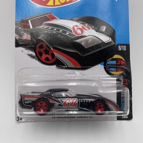 HOT WHEELS HW MILD TO WILD ‘76 GREENWOOD CORVETTE BLACK #63/250 #8/10 NEW - Picture 3 of 7