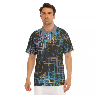 The Original Swayzine Dan Flashes Short Sleeve Polo