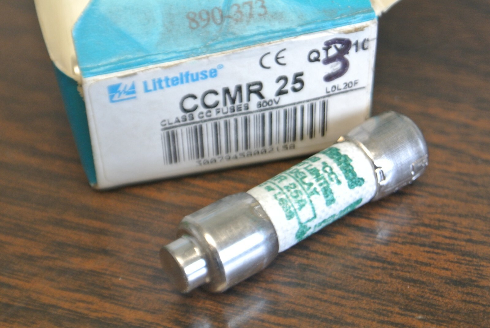 10pcs/box ORIGINAL Littelfuse CCMR-25 CCMR25 CCMR 25A 600Vac Time - Foto 6