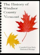 VT Windsor County Vermont History New RP 3 Rare Sources Woodstock Springfield