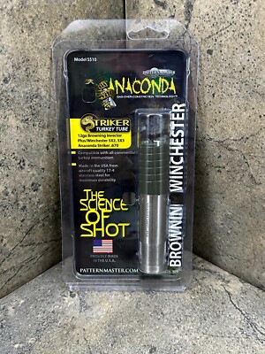 Patternmaster Anaconda Striker Choke Tube for 12ga Browning Invector ...