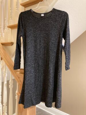Old Navy NWT Size Medium/P Heather Charcoal Gray Long Sleeve Knit Swing Dress | eBay Old Navy NWT Size Medium/P Heather Charcoal Gray Long Sleeve Knit Swing Dress | eBay