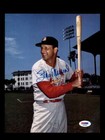 Stan Musial PSA DNA Signed 8x10 Photo Autograph Cardinals