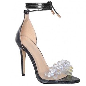 black colour high heels