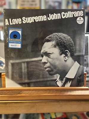 JOHN COLTRANE LOVE SUPREME EXCLUSIVE LIMITED EDITION BLUE VINYL IMPULSE