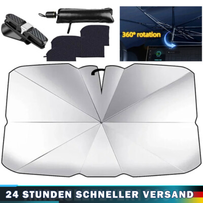 Auto Windschutzscheibe Sonnen & Sichtschutze Frontscheibe Faltbar UV-Block DE