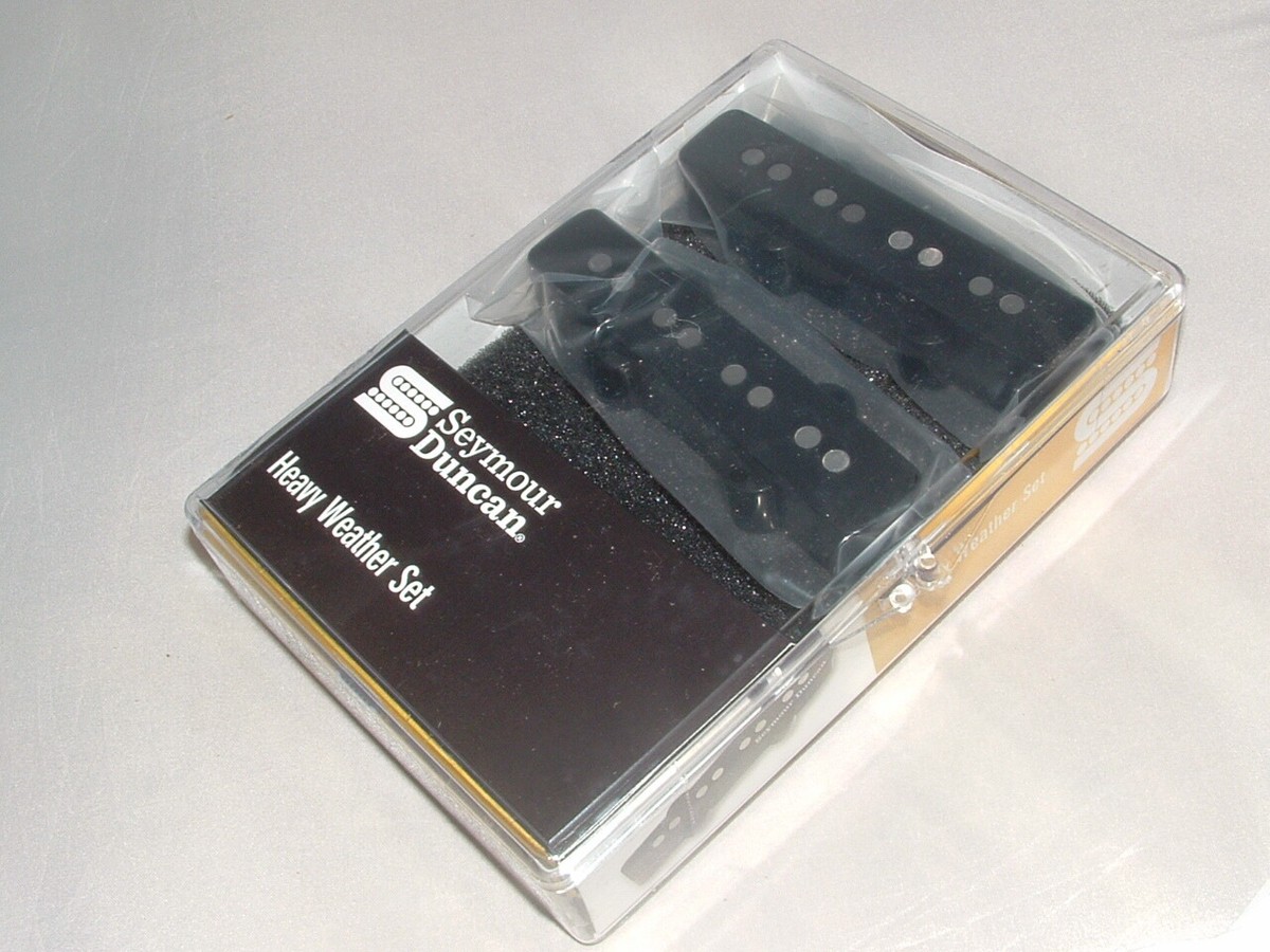 Seymour Duncan Heavy Weather Jazz Bass Pickup Set (No Logo Seymour Duncan Heavy Weather Jazz Bass Pickup Set (No Logo