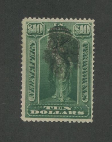 1896 United States Newspaper Periodical Stamp #PR122 Used F/VF Postal Cancel  - Picture 1 of 2