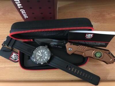 LUMINOX SENTRY NIGHT VISION CARBON CASE WITH FREE