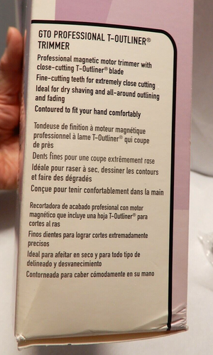 Andis Professional Stylist Combo kit tagliabordi/tagliabordi n. 66280 USA nuovo - Foto 9 di 10