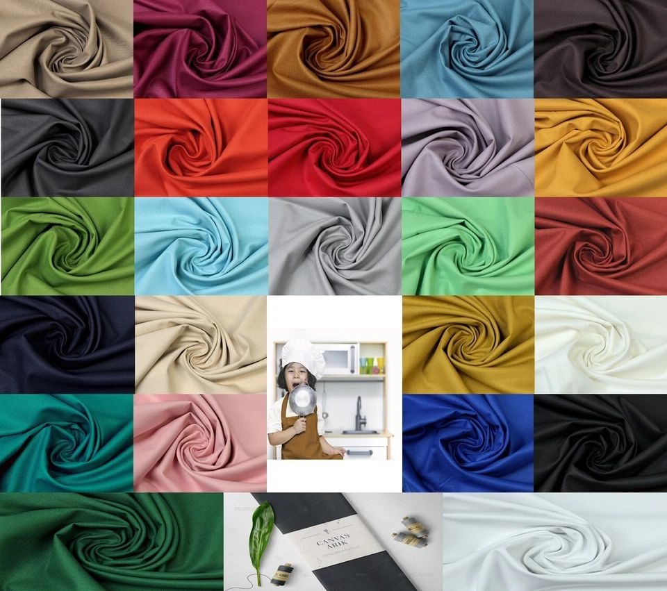 CANVAS Stoff Baumwolle Taschenstoff Dekostoff PETROL EUR 10,98/m - Bild 2 von 3