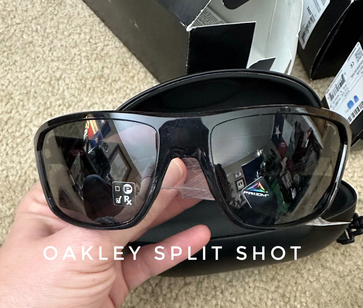 Oakley Split Shot Men's Sunglasses - Black Ink Frame, with Prizm