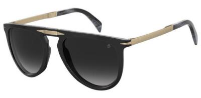 DAVID BECKHAM Sonnenbrille DB 1039/S/FD 2M2/9O Schwarz/Gold Grau Herren