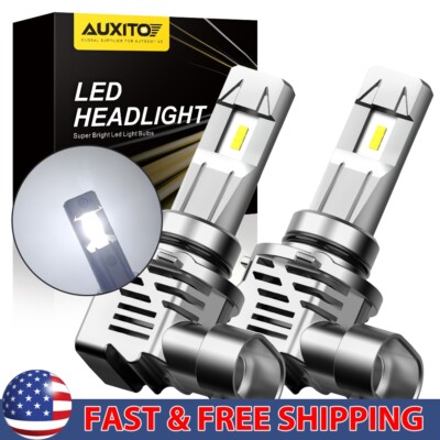 High Low HB4 9006 LED Beam White Headlight Bulbs CANbus Error Free 30000LM 2/4X