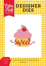 Echo Park Designer Dies BERRY SWEET CUPCAKE Scrapbooking Die