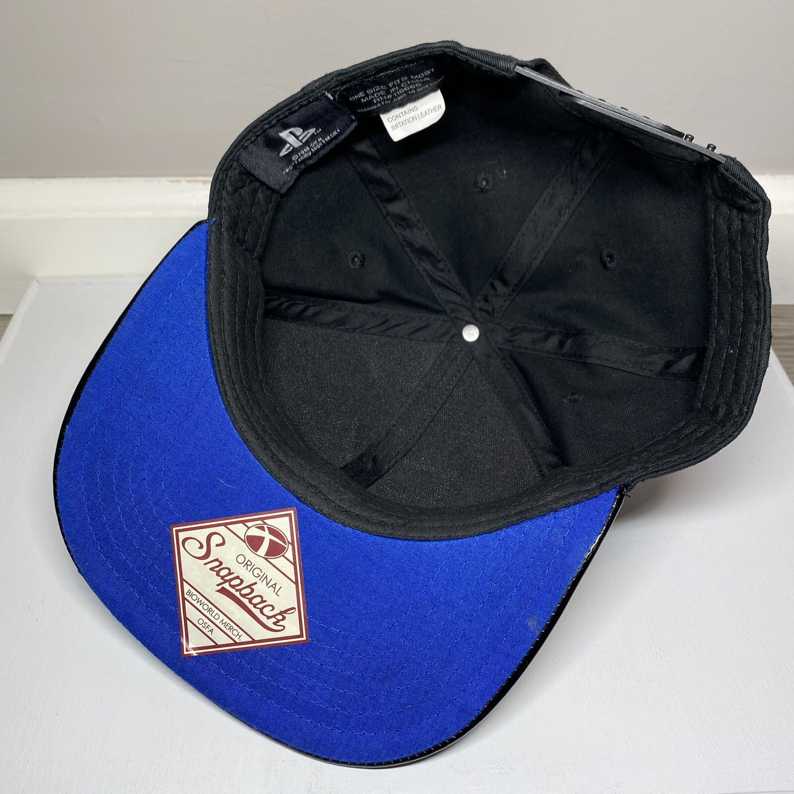 Playstation Controller Buttons Vegan Leather Brim… - image 6