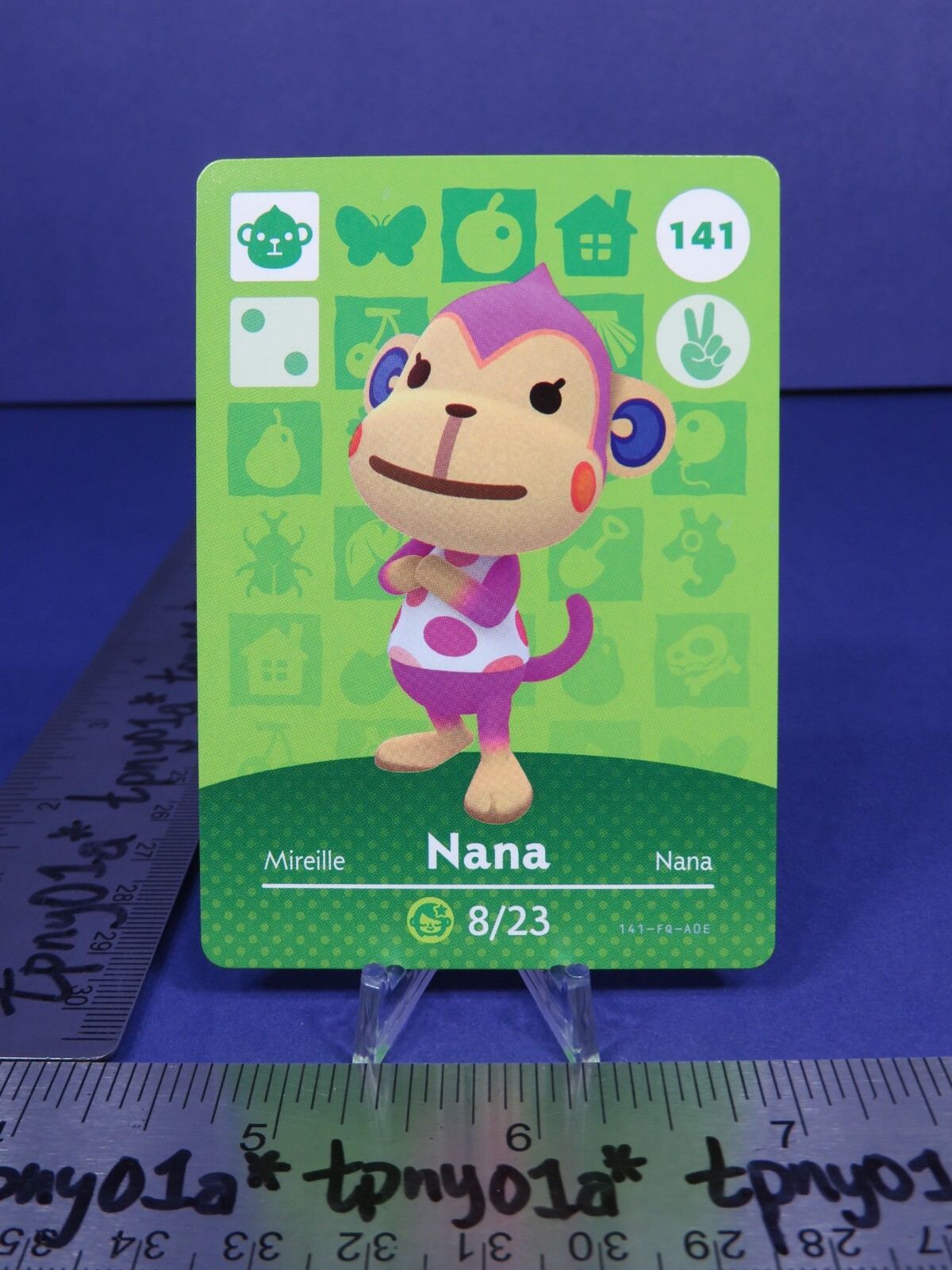 NANA #141 Authentic US Pack Fresh Animal Crossing Series 2 Amiibo Card eSE