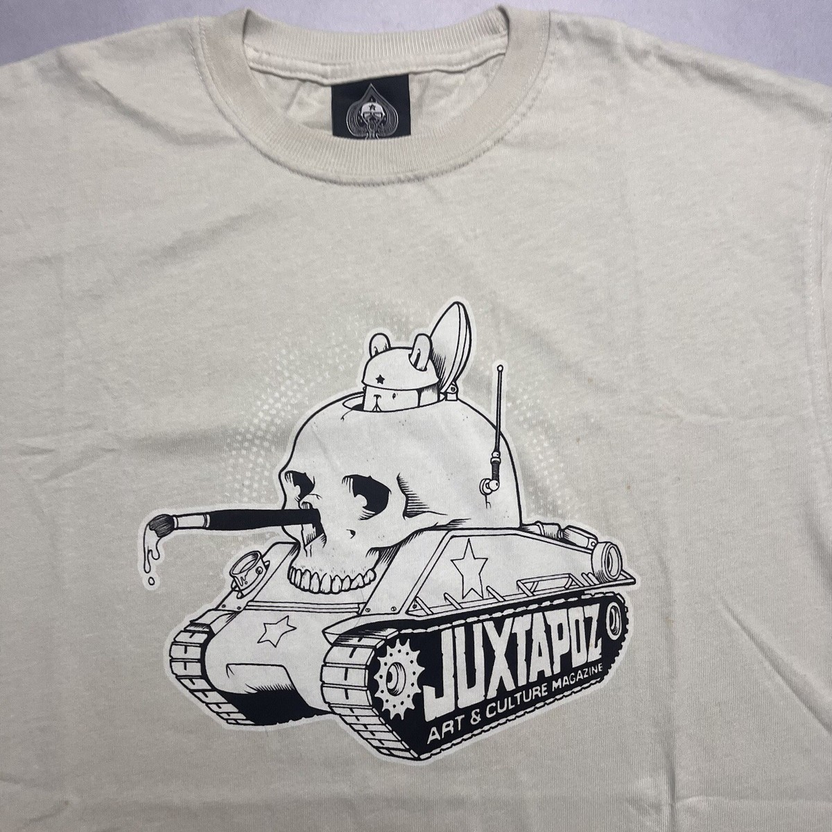 Vintage Juxtapoz Magazine Jeremy Fish Art T Shirt L | eBay