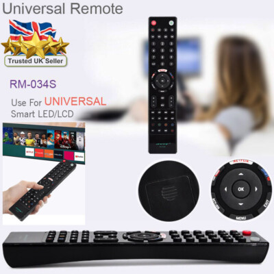 Universal Remote Control For All Devices – RVTV ES313 Replacement For Samsung, Sony, LG, Sharp TV