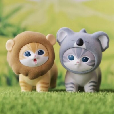 Monkey cat-MINISO Mofusand Fluffy Party Series Cat Confirmed Blind