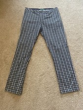 Tommy Hilfiger Men  s Golf Pants Plaid 34/32