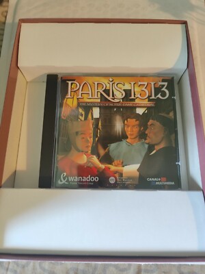 Paris 1313 Le Disparu De Notre-dame Game for Pc / Mac (1999) Big Box