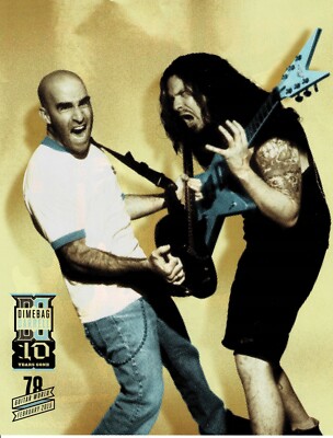 DIMEBAG DARRELL & SCOTT IAN - 2015 - Music Print Ad Photo 