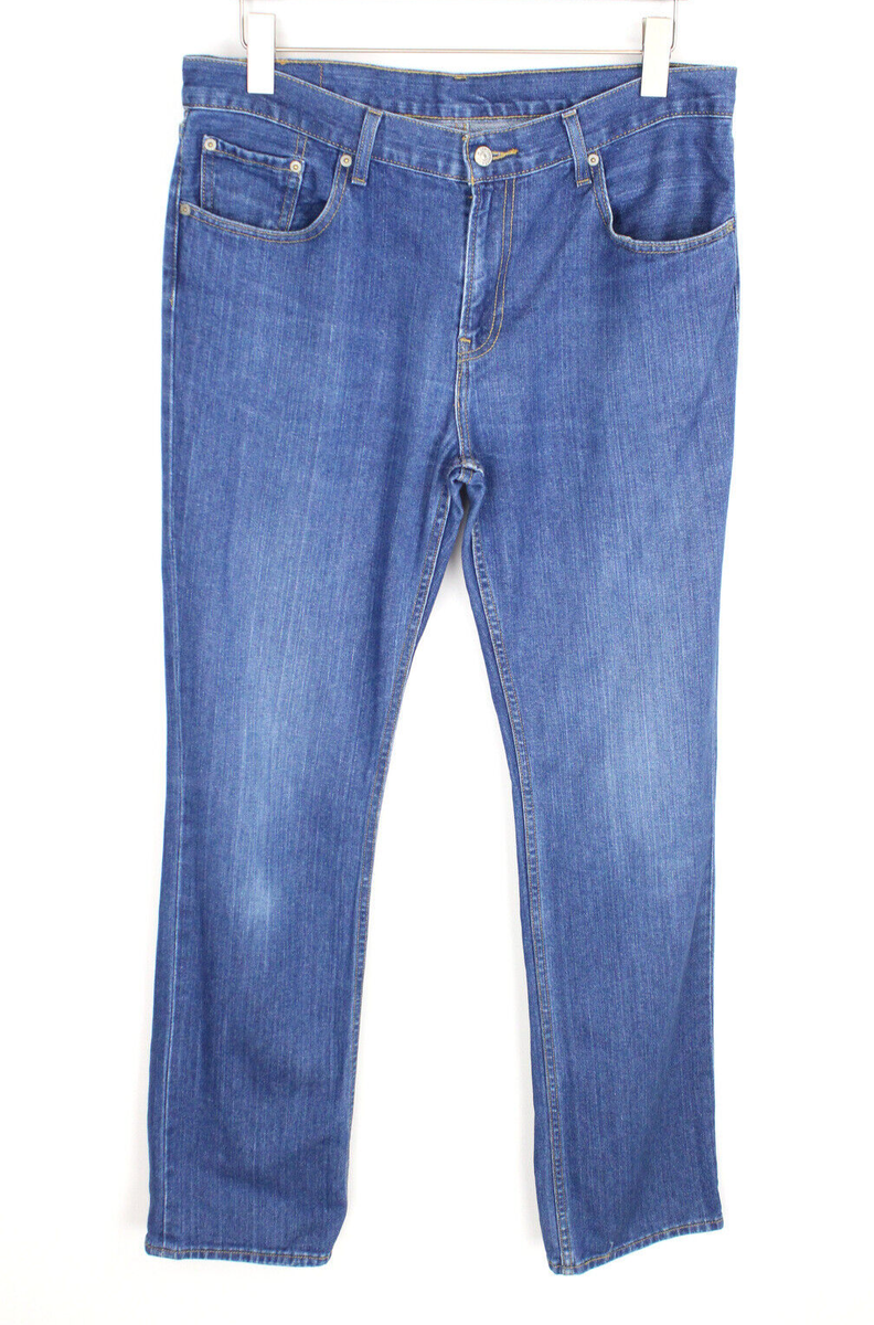 ☺︎︎ LEVI STRAUSS & CO. 511 Jeans Mens W36/L34 Slim Fit Fade