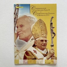 Folder Filatelico completo: Giovanni Paolo II e Benedetto XVI